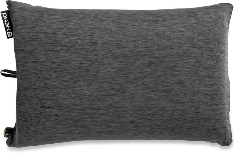 NEMO Equipment Fillo Backpacking & Camping Pillow - Black Pearl/Birch Bud - One Size - Image 1